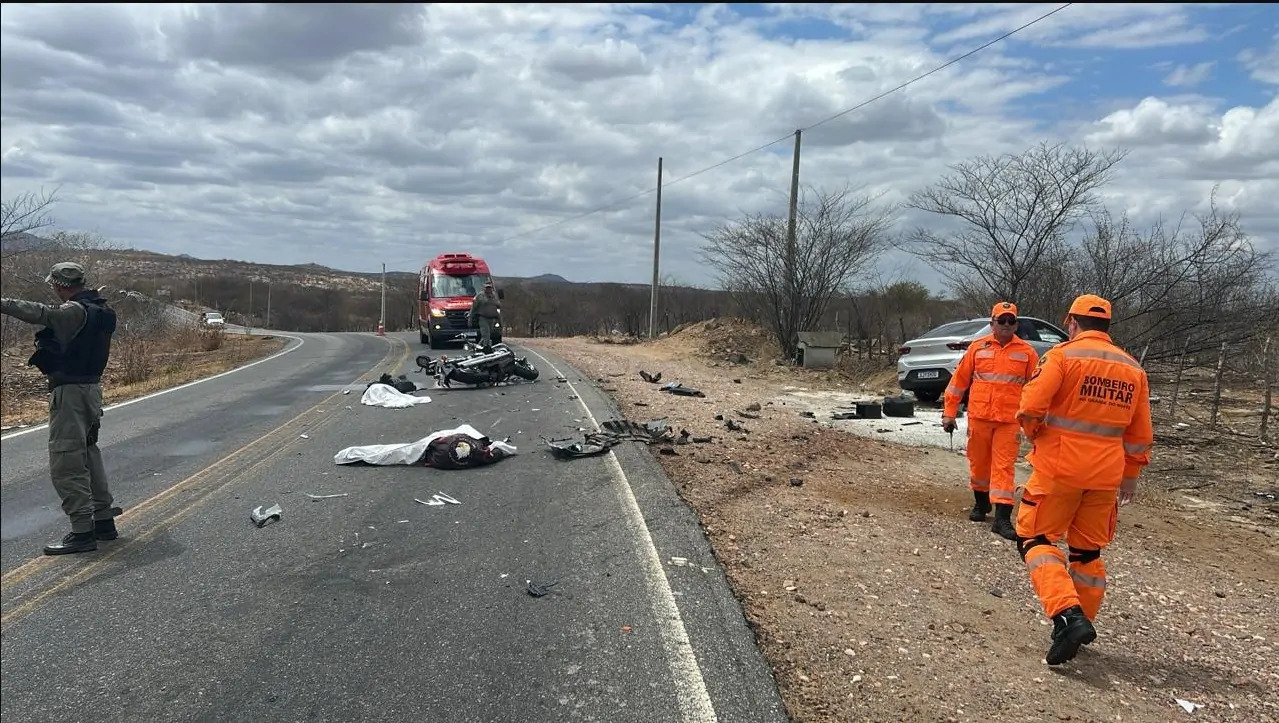 Tragédia na estrada: Motociclista morre em colisão brutal no interior do RN