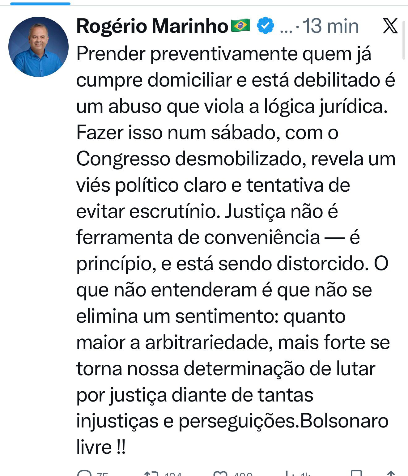 Rogério Marinho X