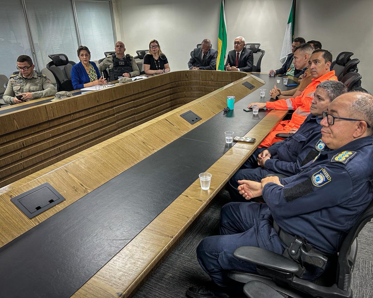 Reunião foi realizada na Sesed. Foto: Prefeitura do Natal