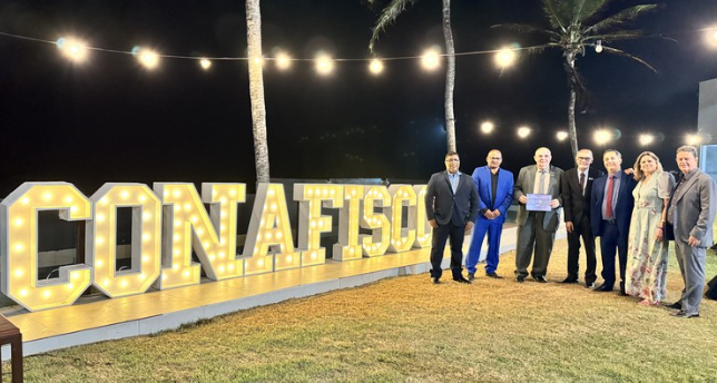 Solenidade de posse da nova diretoria executiva. Foto: SINDIFISCAL