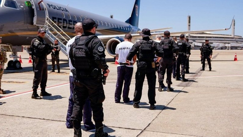 Líderes do Comando Vermelho são transferidos em operação secreta para o Presídio Federal de Mossoró, no RN, visando segurança  | Divulgação Reprodução/Assessoria