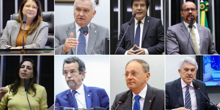 A bancada potiguar se dividiu, repetindo o racha observado nacionalmente. Imagem internet.