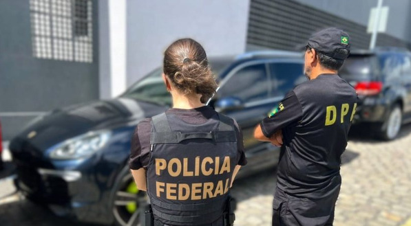 Entre os investigados está um empresário bastante conhecido na noite natalense — dono de um bar muito frequentado na capital. Imagem PF.
