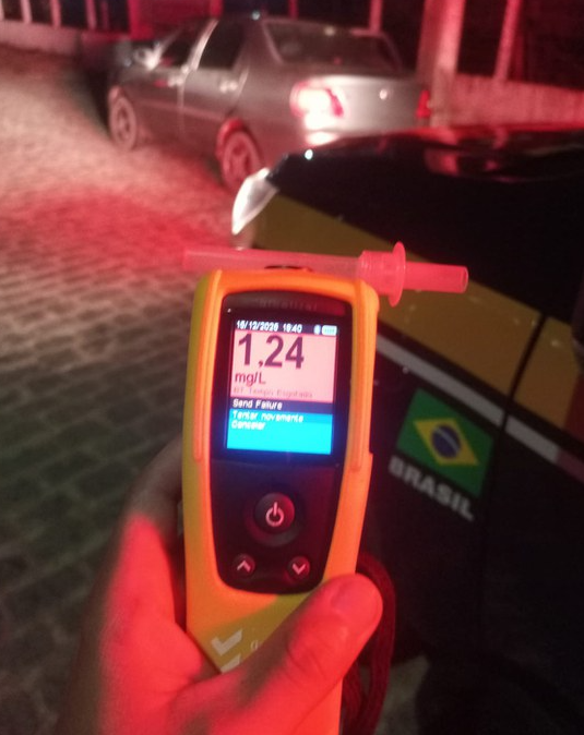 Resultado do teste feito pelo homem. Foto: Divulgação/NUCOM-RN