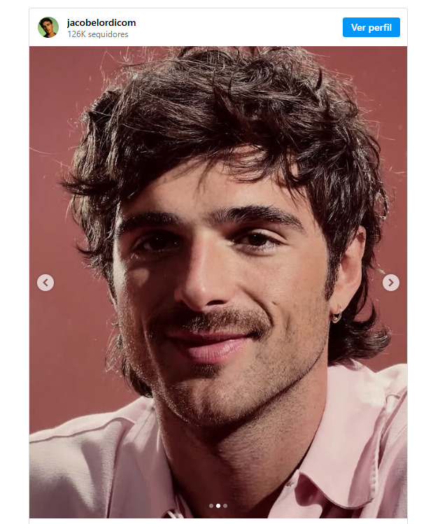 Jacob Elordi, um dos rostos citados como mais bonitos de 2025. Imagem: reprodução internet.