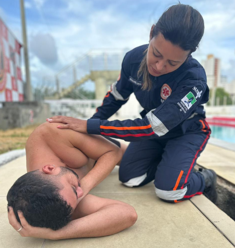 SAMU tem intensificado as ações de conscientização e orientação à população. Foto: Divulgação/SAMU 192 Natal