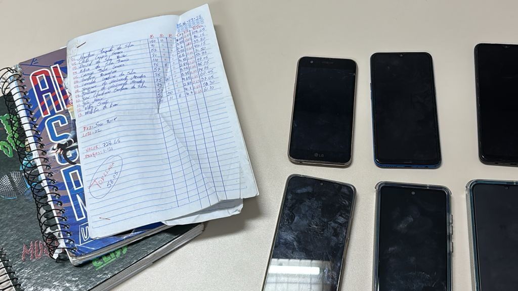 celulares usados para venda de drogas