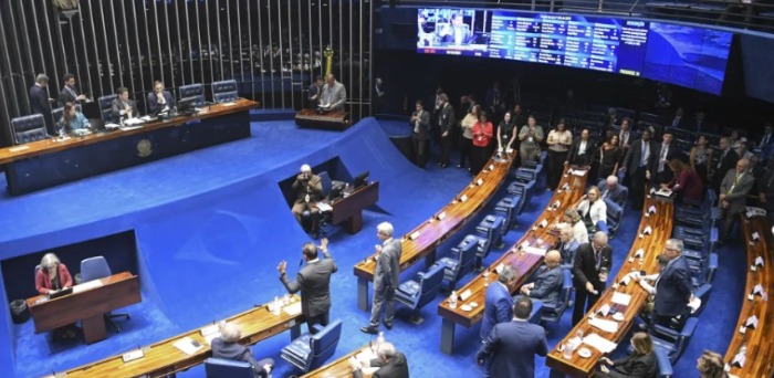 Projeto muda o cálculo de penas em casos de múltiplos crimes e reduz condenações relacionadas aos atos golpistas de 8 de janeiro. Foto: Jonas Pereira