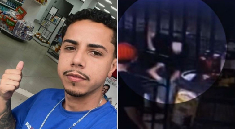 O assassinato foi flagrado por câmeras de segurança da distribuidora onde Matheus se encontrava no momento do ataque.