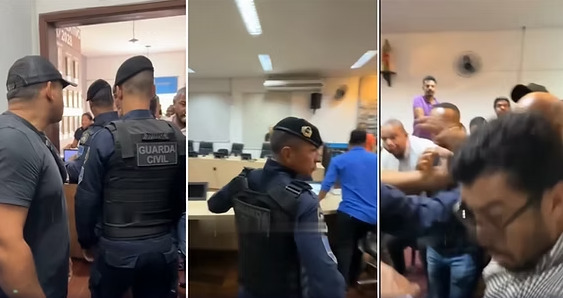 Testemunhas relataram empurrões, gritos e tentativa de agressão dentro do plenário, em meio a outros parlamentares e servidores da Casa.