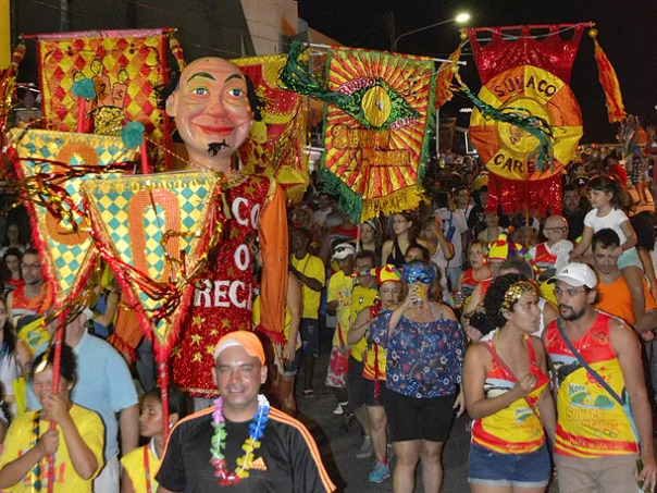 Criado em 2011 por Maurício Cavalcante e sua família, o bloco se inspirou no carioca “Suvaco do Cristo” e faz referência direta ao Morro do Careca.
