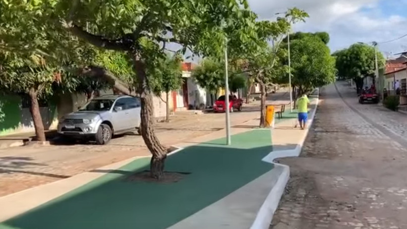 Bairro Baixa da Alegria, em Apodi, região Oeste do estado.