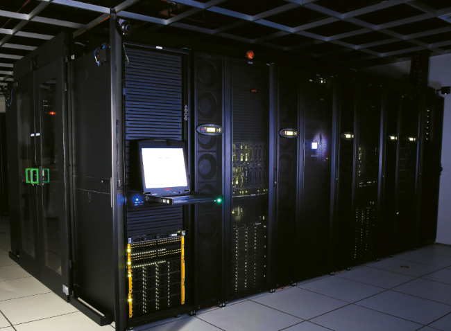 Supercomputador, localizado no IMD da UFRN. Foto: portal da UFRN 