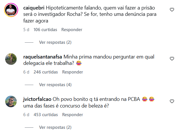 Foto: Instagram/@policiacivilba