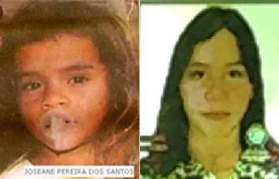 Em 2014, a Polícia Civil apresentou, em coletiva de imprensa, a projeção de envelhecimento de uma das cinco crianças desaparecidas. A imagem mostrava, como deveria aparentar, com 23 anos, Joseane Pereira dos Santos