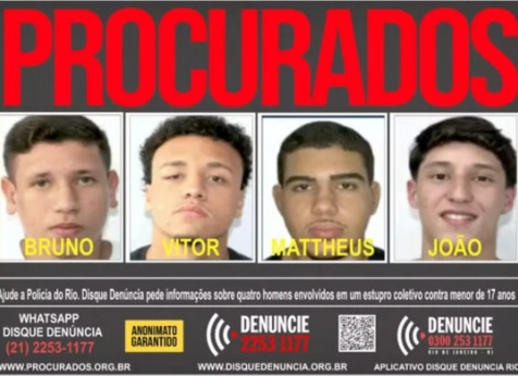 O Ministério Publico do Estado do Rio de Janeiro (MPRJ) ofereceu denúncia, e o Tribunal de Justiça do Estado do Rio de Janeiro expediu mandados de prisão preventiva por meio da 1ª Vara Especializada em Crimes contra Crianças e Adolescentes.