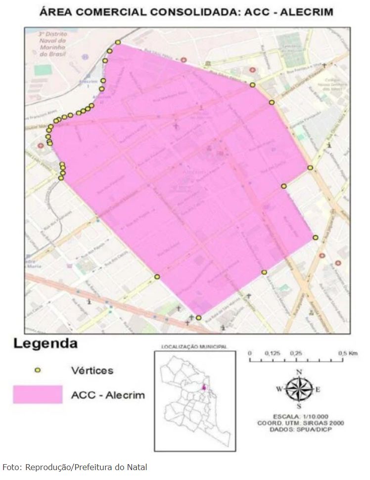  Áreas Comerciais Consolidadas Alecrim