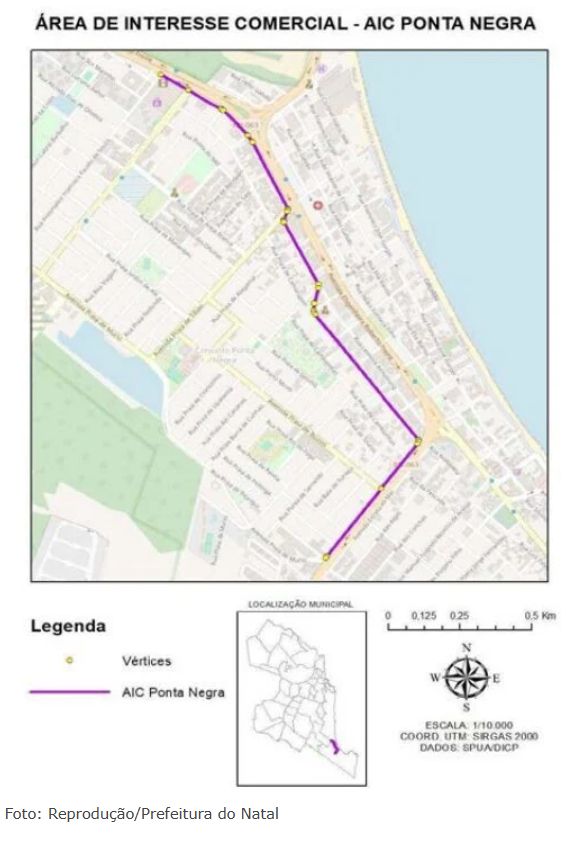Área de Interesse Comercial - Ponta Negra