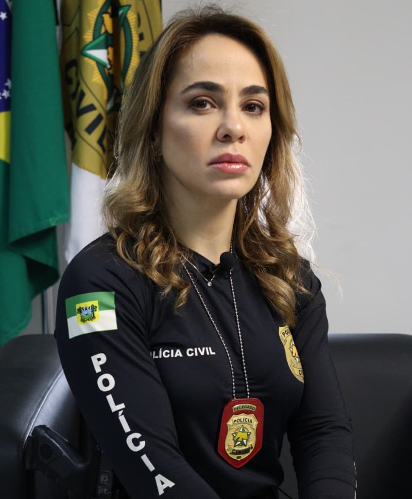 Delegada Milena Oliveira