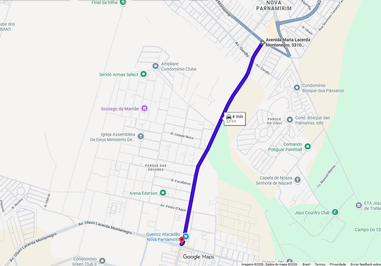 Reprodução/Google Maps