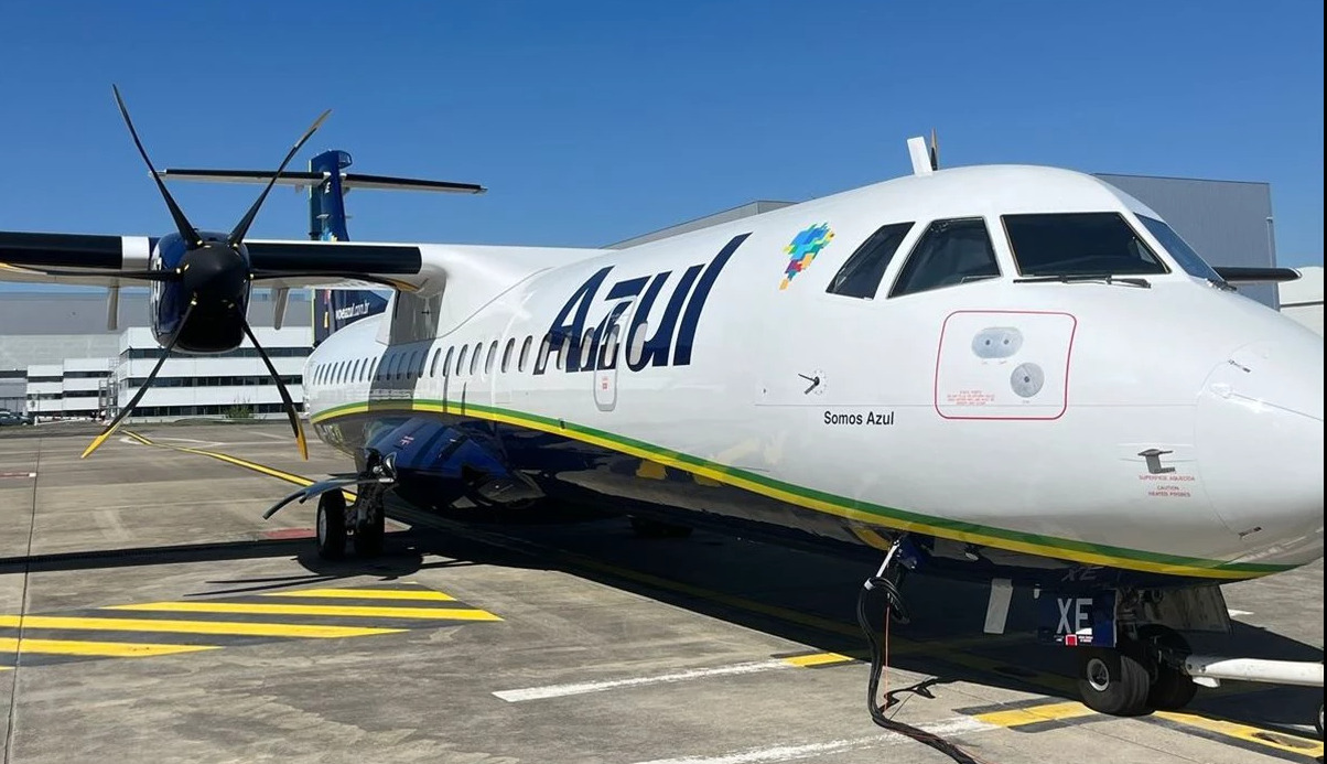 Os voos serão operados com aeronaves do modelo ATR, utilizadas em rotas regionais e com capacidade para até 70 passageiros.