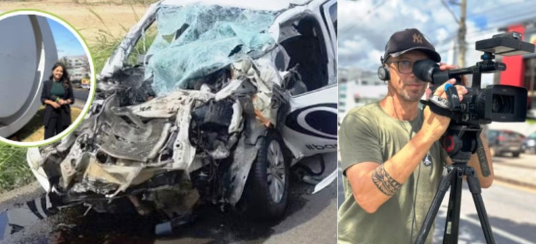 No mesmo acidente, o repórter cinematográfico Rodrigo Lapa, de 49 anos, não resistiu aos ferimentos e morreu ainda no local da colisão.