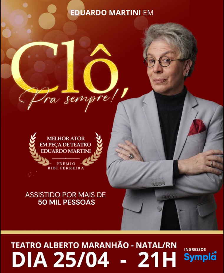 Mais do que uma homenagem biográfica, o monólogo conduz o público por memórias, reflexões e episódios emblemáticos da vida de Clodovil