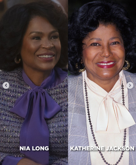 Nia Long viveu o paepl da mãe do astro, Katherine Jackson.