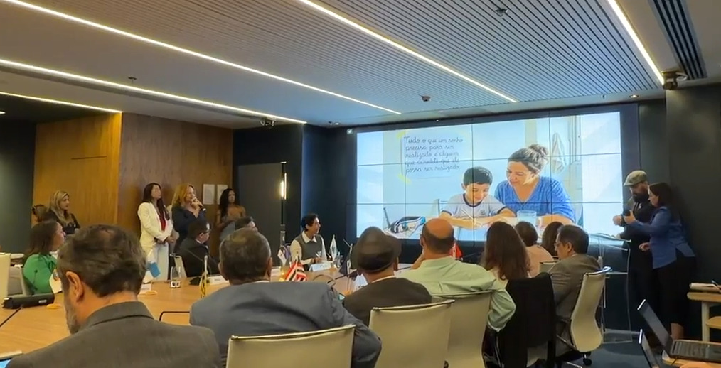 Um dos momentos de maior destaque da participação potiguar foi a exibição inédita do vídeo institucional do programa, apresentado ao público nacional durante o evento.