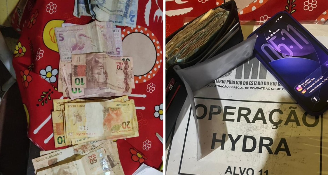 Durante a ação, foram apreendidos diversos itens que devem fortalecer o conjunto probatório e ampliar o alcance das investigações.