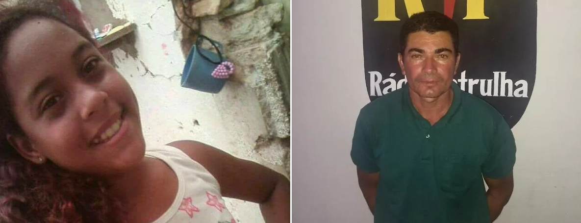 Iasmin Lorena Pereira de Melo foi morta pelo pedreiro Marcondes Gomes da Silva
