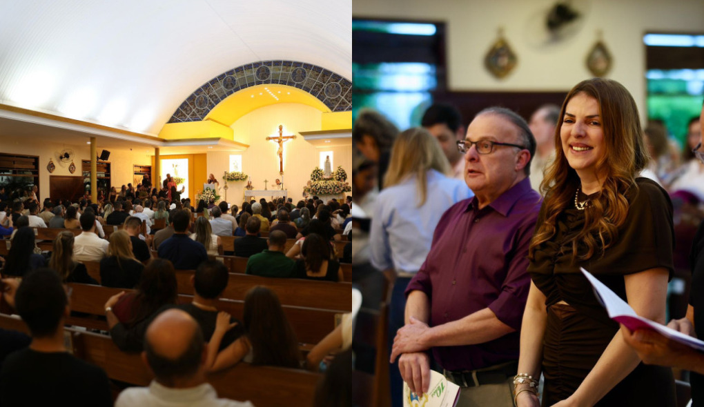 Celebração reuniu familiares, amigos e uma comitiva de lideranças políticas do estado. Foto: Divulgação