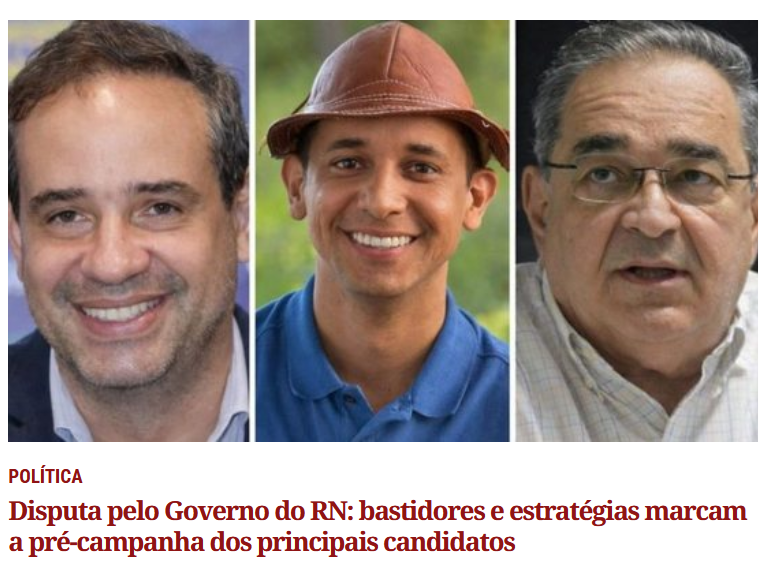 Candidatos ao Governo RN