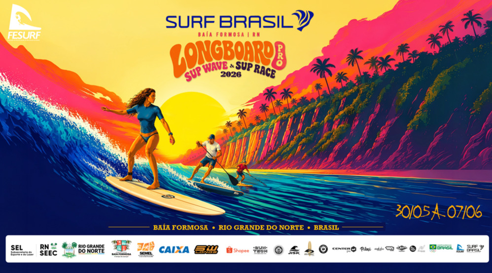 O campeonato contará com atletas que acumulam títulos mundiais, brasileiros e pan-americanos nas modalidades Longboard e Stand Up Paddle.