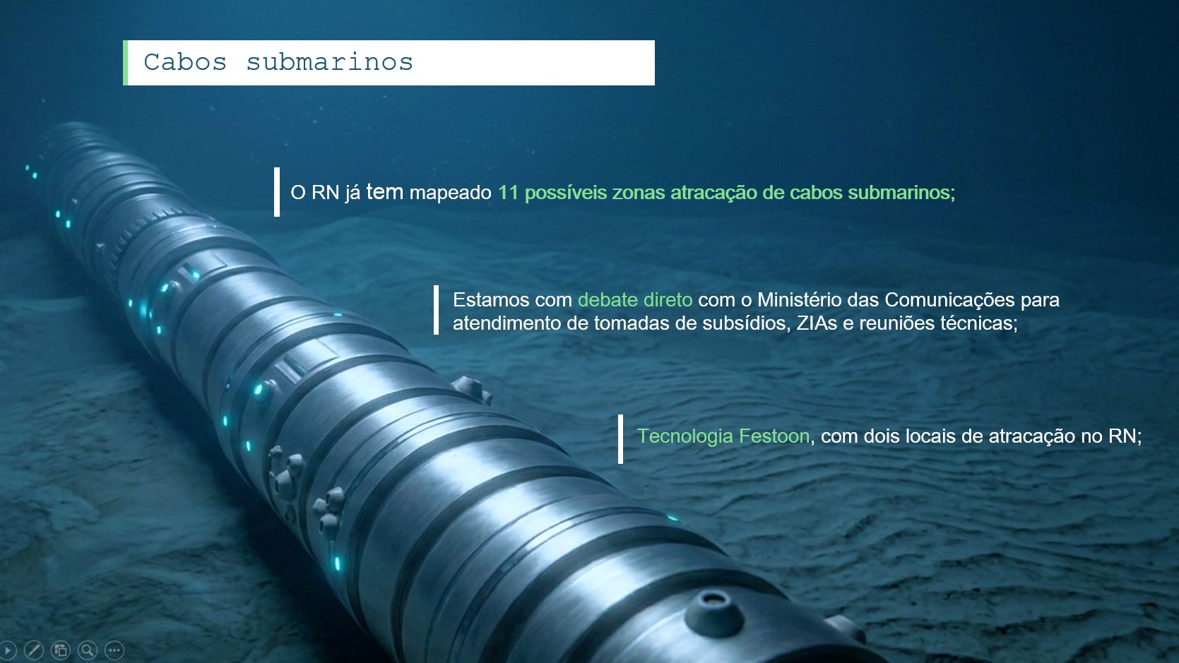 Cabos submarinos - SEDEC