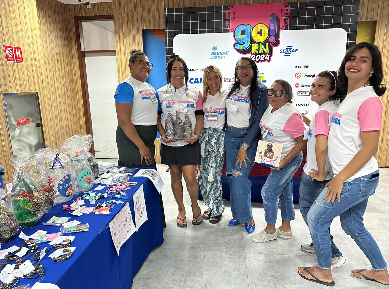 Alunas do programa Transcidadania de 2025