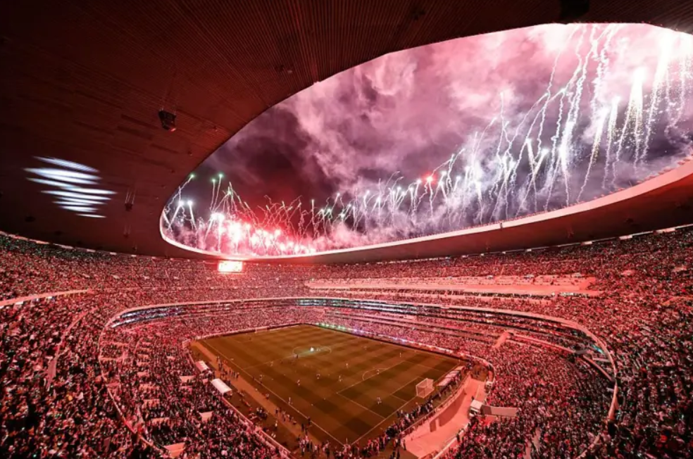 O Estádio Azteca, na Cidade do México, será o palco do jogo de abertura da Copa 2026. Foto: Getty Images