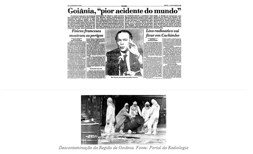 Em setembro de 1987, dois catadores encontraram um aparelho de radioterapia abandonado em uma clínica desativada e levaram parte do equipamento para desmontagem.