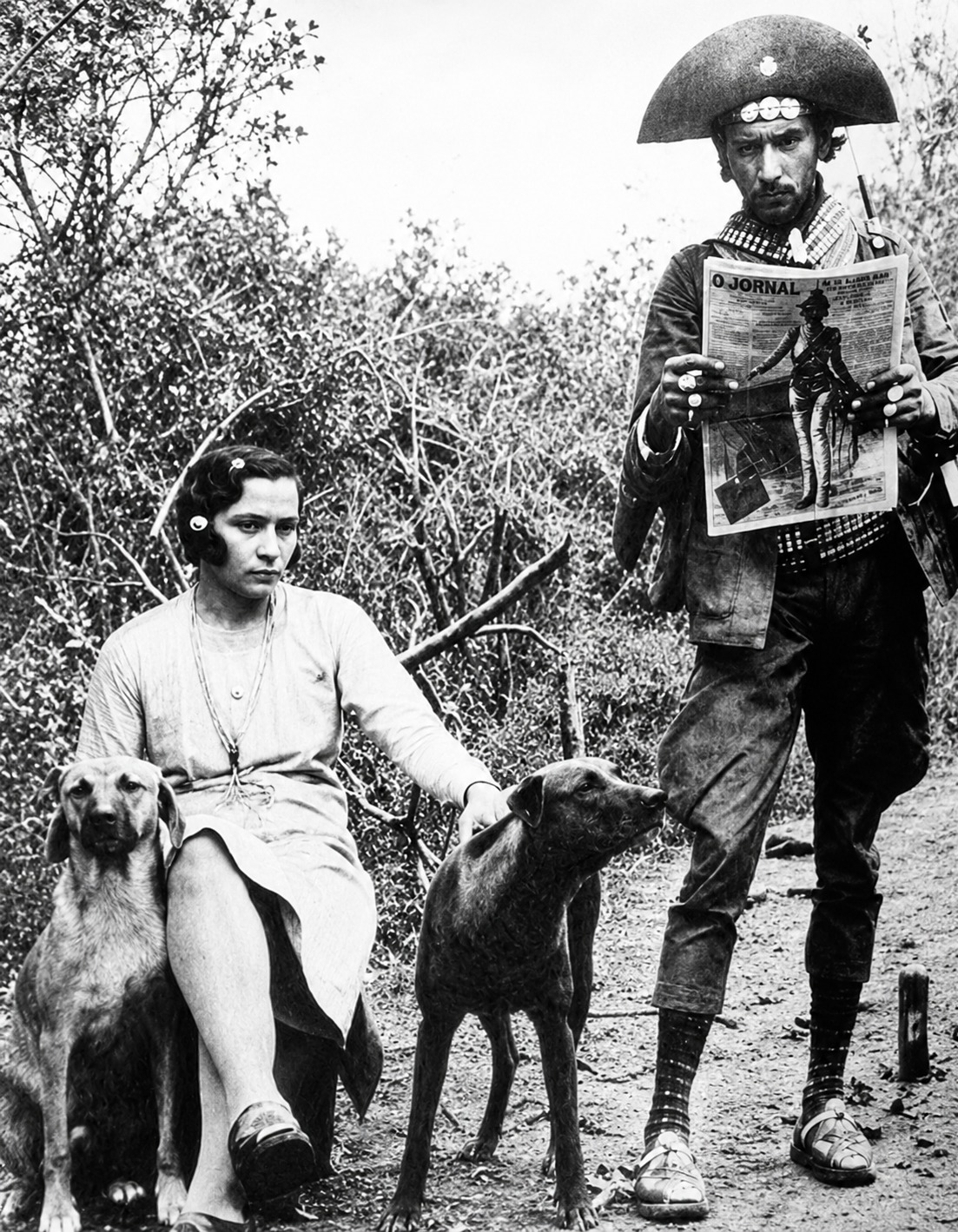 Lampião e Maria Bonita / Foto aprimorada por IA