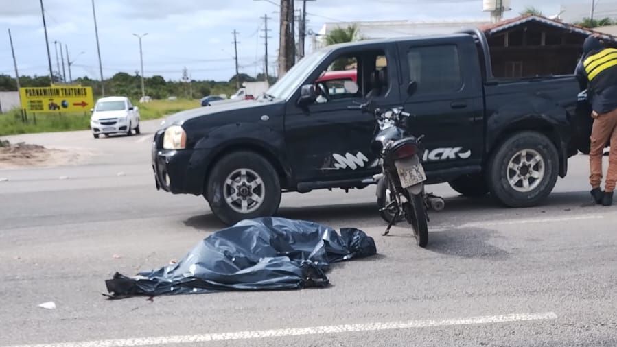 Mulher morre na BR-101 Sul em acidente