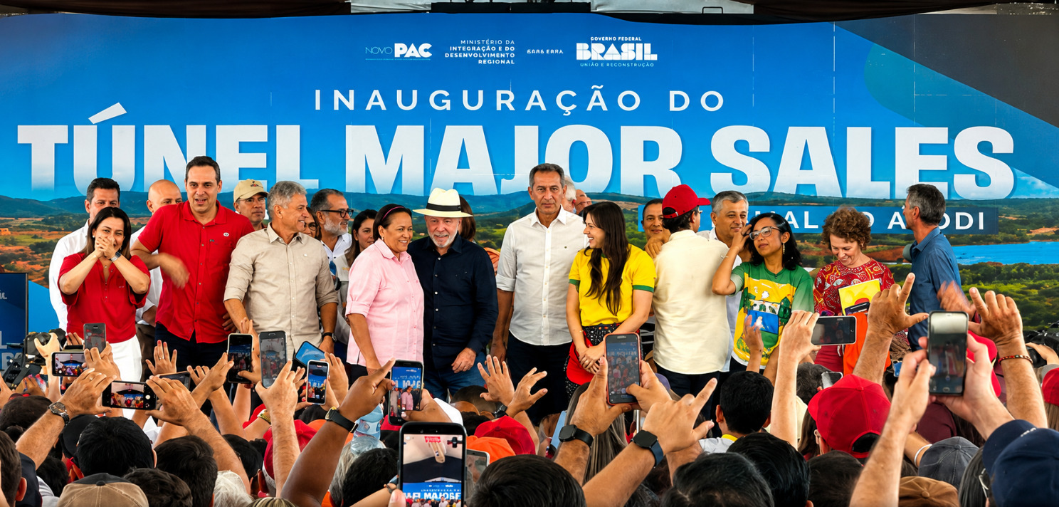 Além da inauguração da obra, a programação inclui a entrega de 20 ônibus escolares destinados a municípios do Rio Grande do Norte.