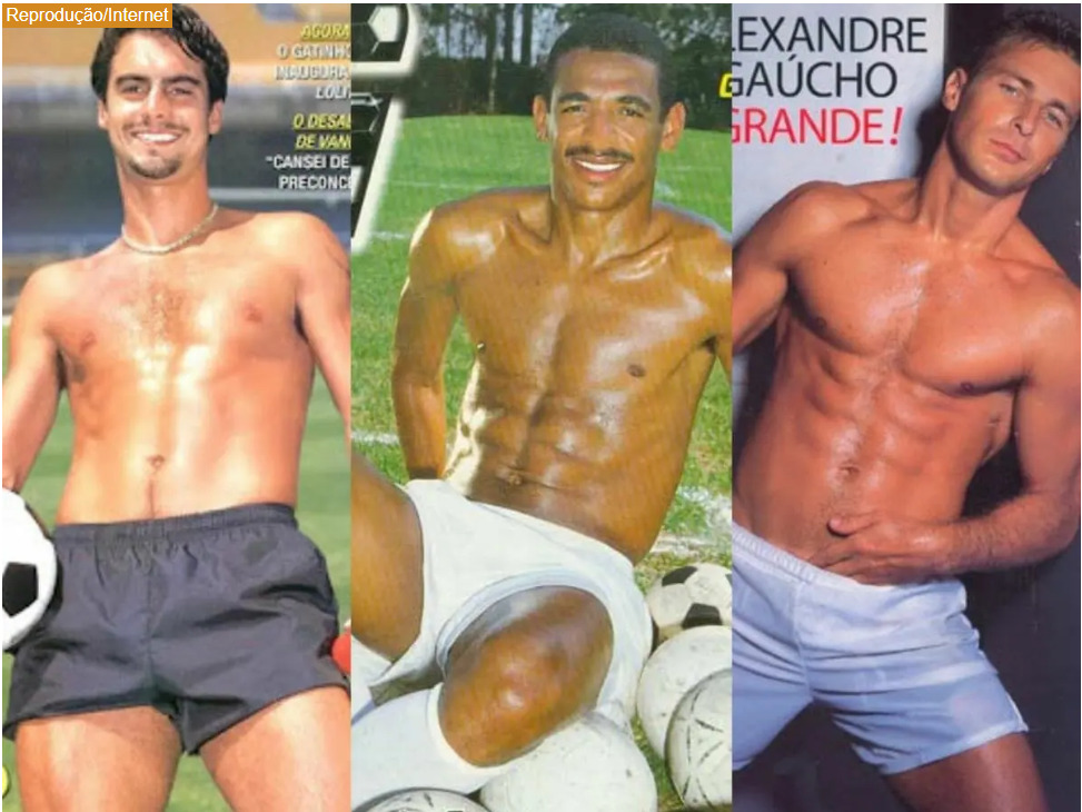 O futebol brasileiro já teve diversos jogadores que, por decisão própria, participaram de ensaios sensuais para revistas adultas.