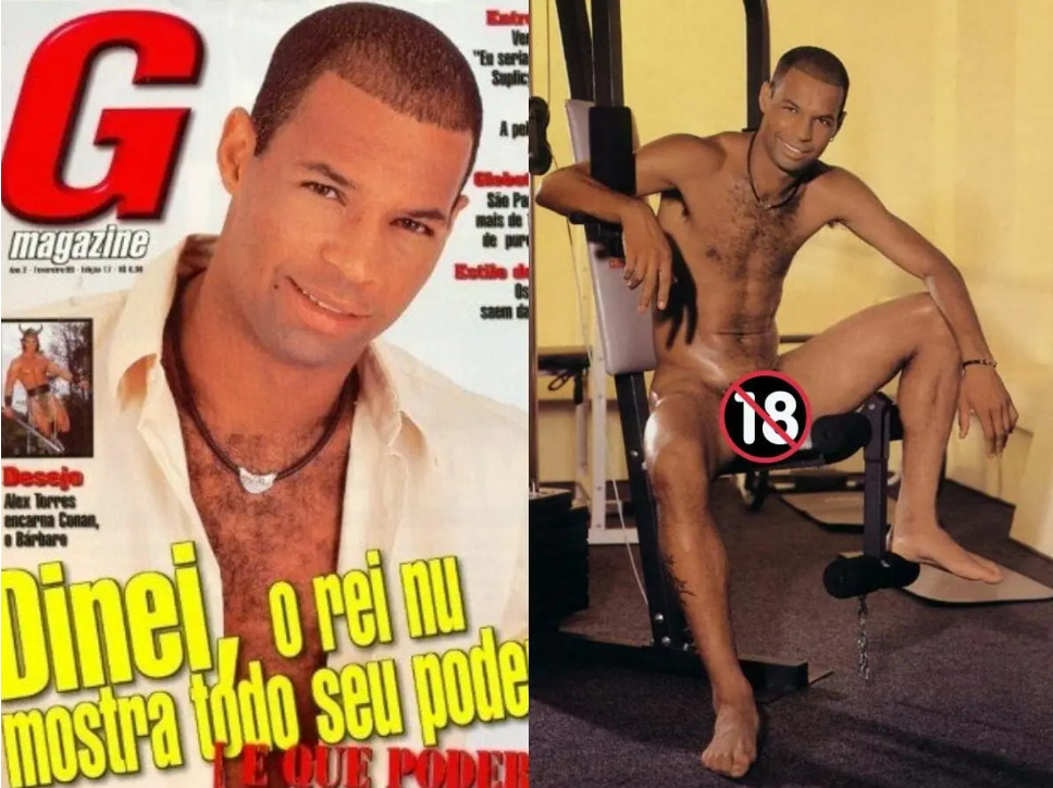 Jogador Dinei em 1999.