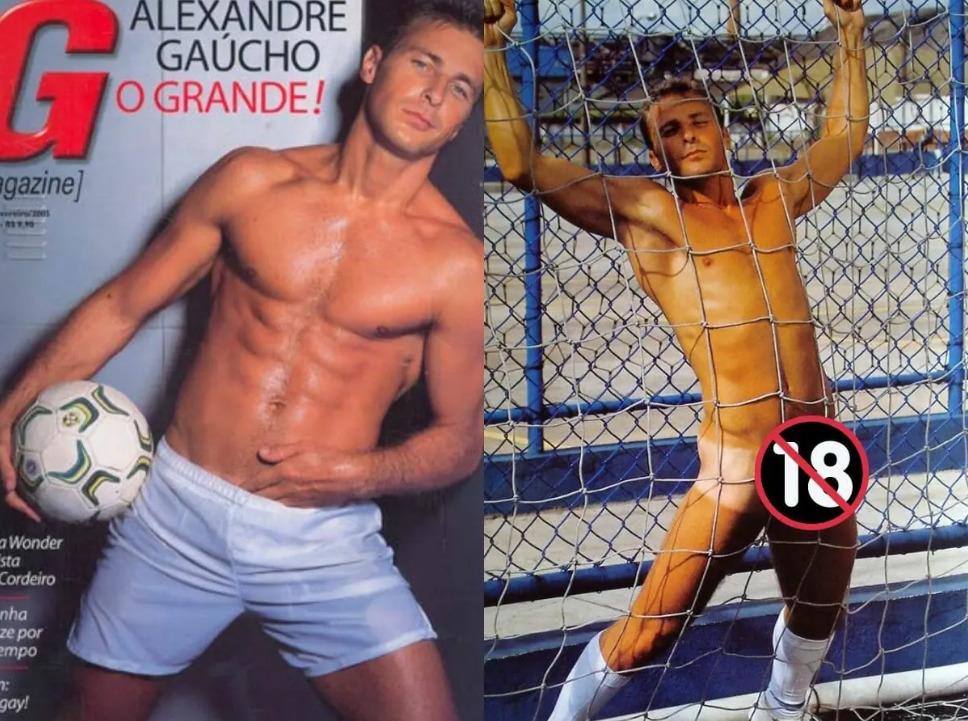 Jogador Alexandre Gaúcho em 2005.