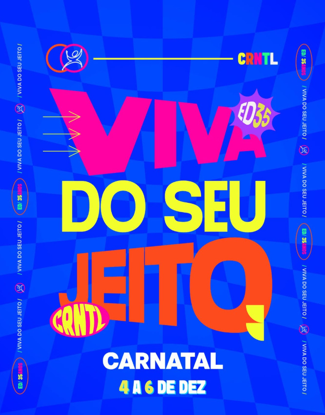 Com o slogan "Viva do seu jeito", o evento reforça a proposta de que cada participante aproveite a micareta da forma que preferir.