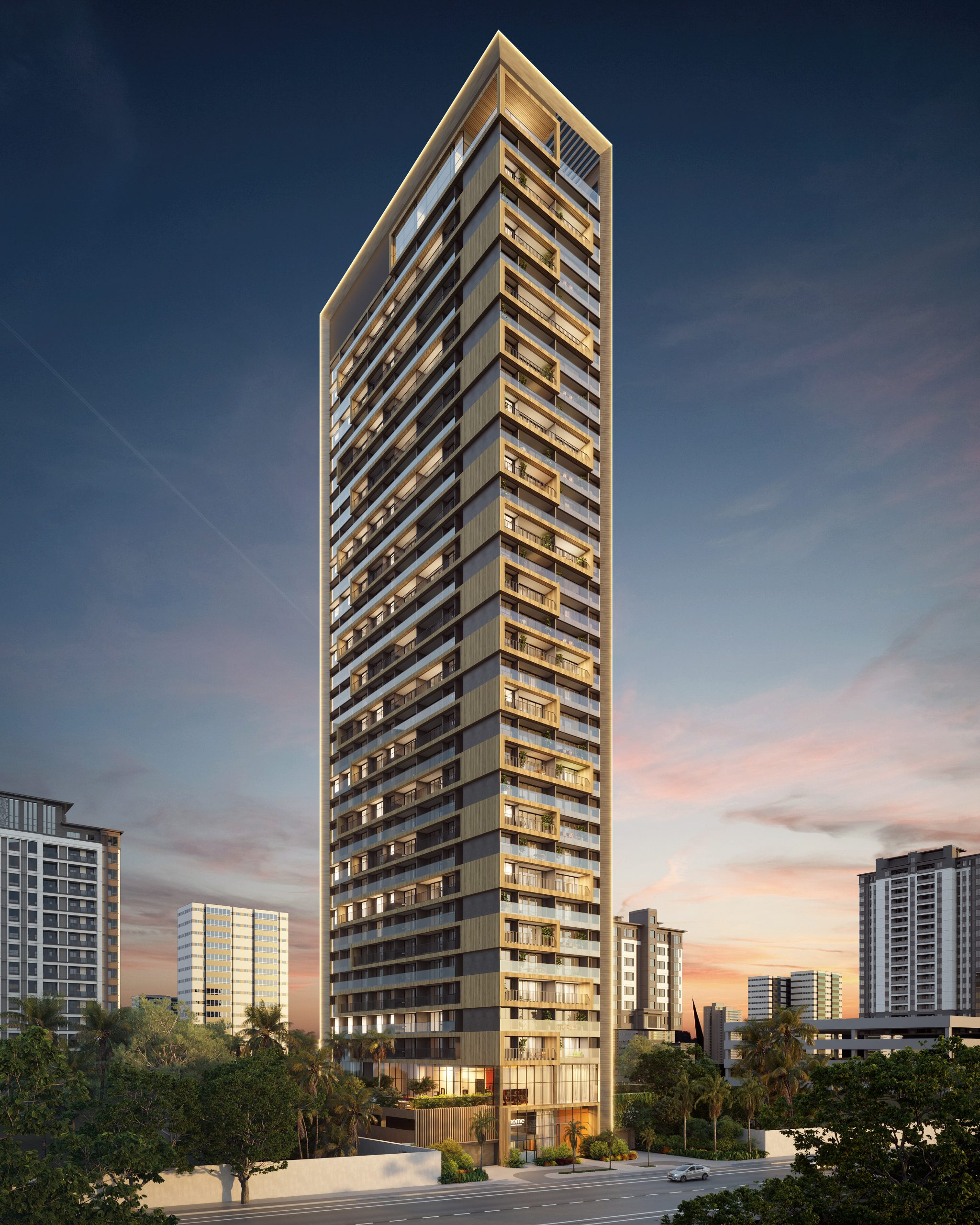 Novo empreendimento da Colmeia, o edifício IHome Ponta Negra fica na Av. Engenheiro Roberto Freire, em Natal