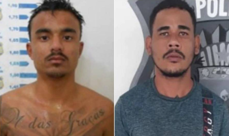 Acusados pelo crime.
