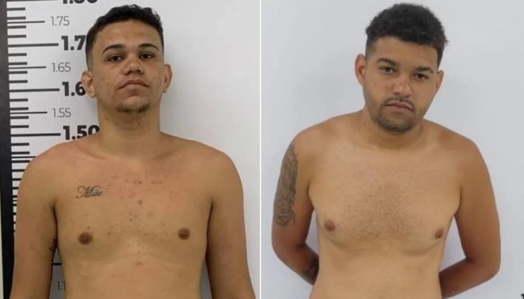 Acusados pelo crime.