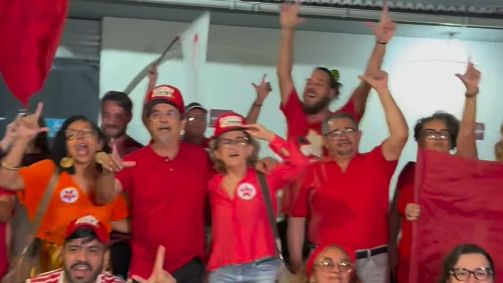 Chegada dos candidatos debate BAND RN