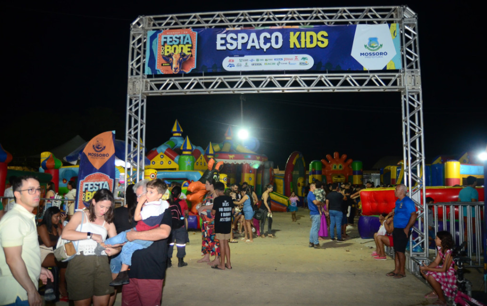 O “Espaço Kids” funcionará das 9h às 11h e das 17h às 21h.